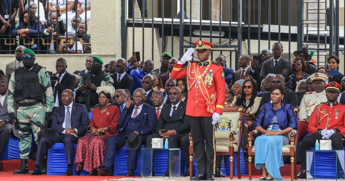 New Gabon President Gets Show of Support in Congo Trip
